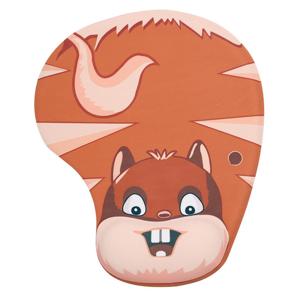 Creative Cartoon Silicone Wrist Rest Mouse Pad & Keyboard Hand Rest - Cute Desk Mat
