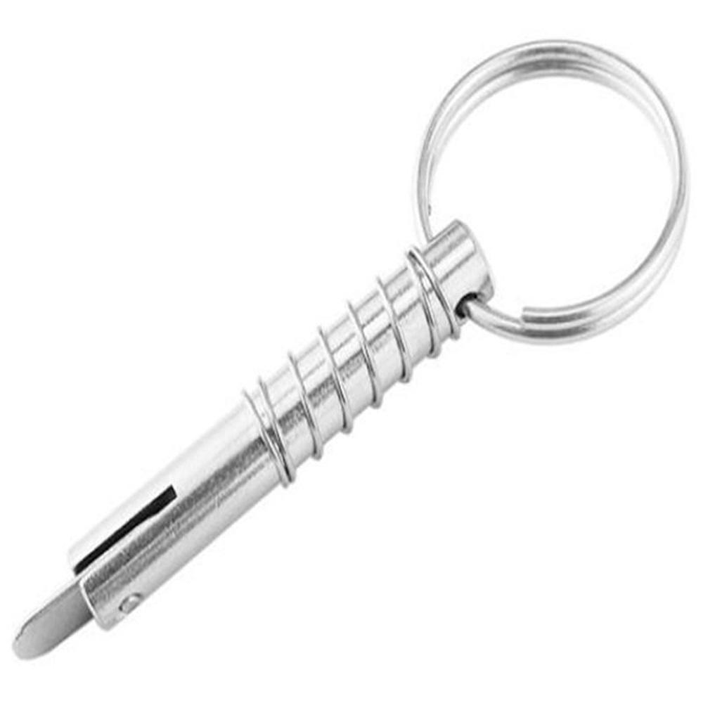 2 Pcs 8mm 316 Stainless Steel Quick Release Pin – Marine Grade Bimini Top Deck Hinge Pin For Boat Canvas Support Hardware