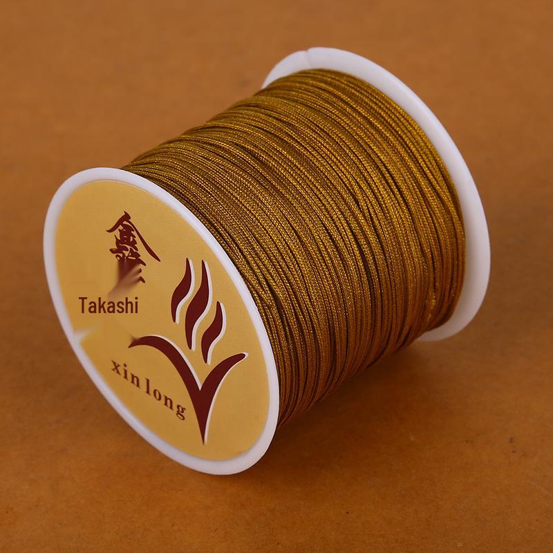 Non. 72 Fil de Jade Corde Tressée Kit de Matériel pour Bracelet et Collier DIY