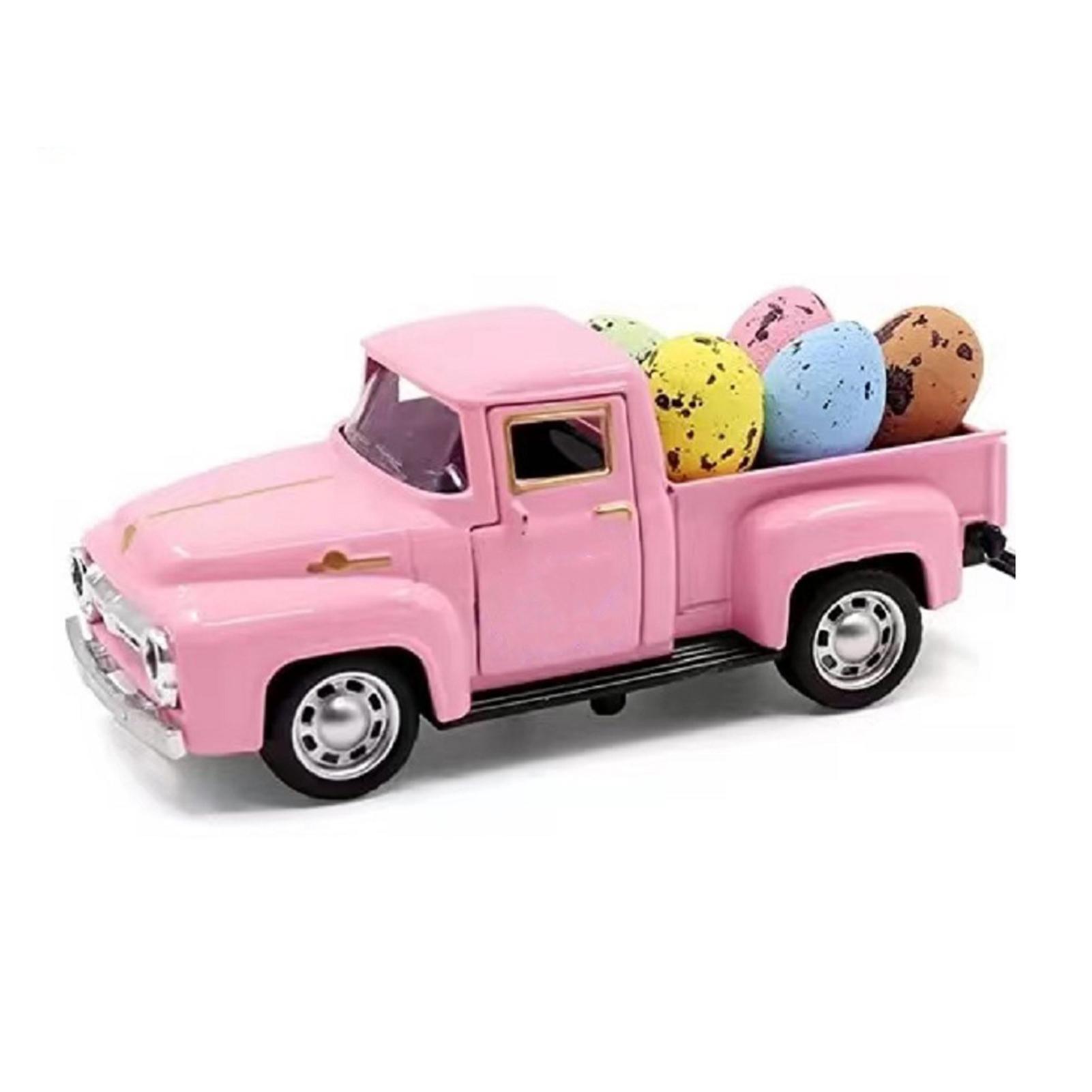 

Yellow Car Toys Model for Boys Girls Metal Farmhouse Collectible Vehicles Crafts for Party Indoor Home Room Decor