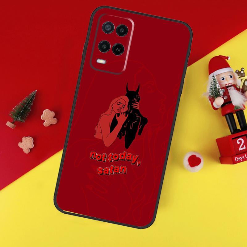 Aesthetic Devil Woman Bad Girl Case For Oppo A80 A60 A40 A15 A16 A17 A57 A94 A74 A54 A76 A96 A18 A38 A58 A78 A98 A6 A5 Pro