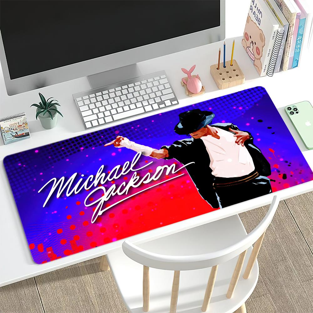M-Michael J-Jackson Mouse Pad Large Desk Mat Keyboard Ergonomic Office Rubber PC Non-slip Anti-fray Home Custom Best Price