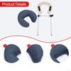 Berceau facial de table de massage réglable de remplacement avec oreiller appui-tête de chaise pour boutique maison salon