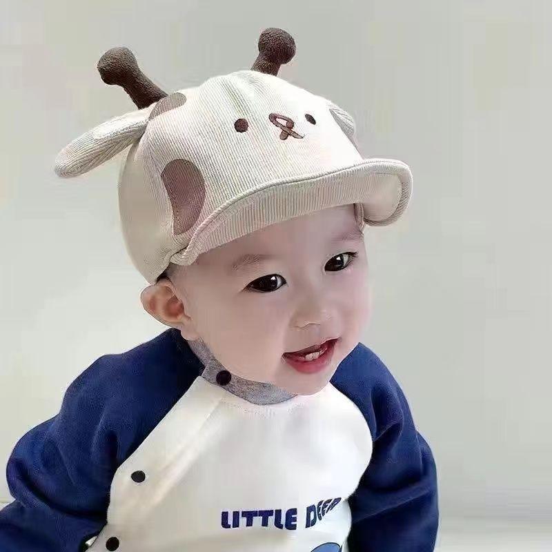 Giraf Deer Antler Baby Baseball Cap For Spring Autumn Sun Protection