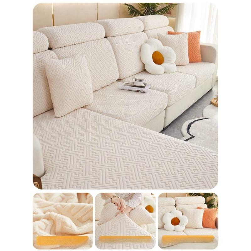 Elastický Univerzální Potah na Pohovku pro Čtyři Roční Období Potah Všeobjímající Univerzální Potah Látkový Potah na Polštář Pohovky Ručník