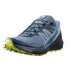 SALOMON Sense Ride 4 Bequeme Stoßdämpfende Rutschfeste Strapazierfähige Low-Top Laufschuhe Unisex Sneaker Blau 412104