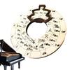 Kvintcirkelhjul Trä Ackordverktyg Cirkelhjul Utöka Din Spelförmåga Låtskrivande Och Musikutforskning Måste Ha