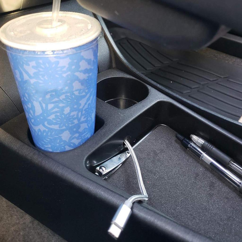 Car Cup Holder Tray Center Console Organizer Console Container Center for Toyota Prius Zvw30/35 2009-2015
