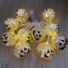 1.5M 10LED Halloween Decorations Light Pumpkin Ghost Skull String Lights for Home Outdoor Indoor Halloween Festival Party Decor