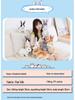 2023 Zodiac Little White Rabbit Plush Doll - Year of the Rabbit Mascot Toy