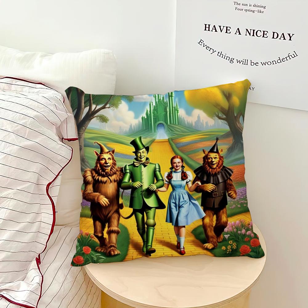 Film The W-Wizard of O-OZ Cool Cushion Cover Living Room Headboard Bedroom Office Cushion Cushion Sofa Nap Time Pillow Case