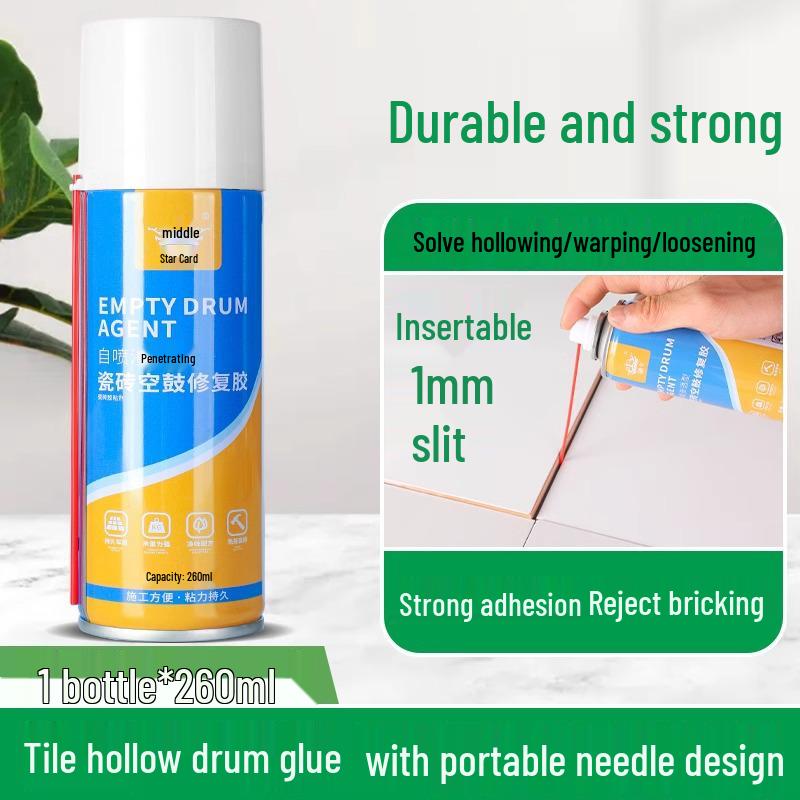 Strong Tile Adhesive: Grout & Repair Agent for Hollow Tiles