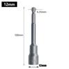 Hexagon Socket Wrench Magnetic 100mm 1pc Chrome Vanadium Steel