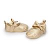 New Baby Girl Shoes Infant Toddler Princess Dress PU Non-slip Flat Soft-sole Cute Bow-knot First Walkers Newborn