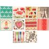 Paper Napkins 10 Types 10 Pieces Paper Napkins Decoupage Fruit Spoon Fork Flower Cutlery Fruit Eiffel Tower Damask Pattern Candy Machine