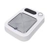 Nail Dust Suction Collector Extractor 80W Low Noise Nail Vacuum Cleaner with Hand Rest Pillow for Acrylic Nail Polishing A EU Plug