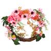 Artificial Flower Wreath Simulation Peony Door Hanging Garland Festivals Party Decoration