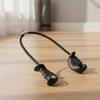 Ergonomic Pilates Strap with Hook | Textured Braided Cord, Fitness Equipment,