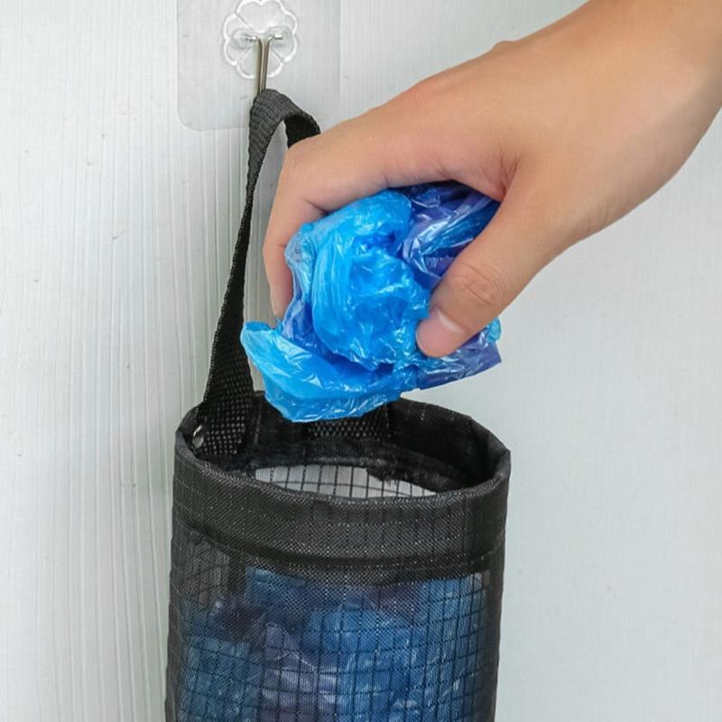 Efficient Nylon Wall Hanging Bag For Household Essential Space Efficient Solution For Organizing Trash Bags In Pantries Garage Or Office