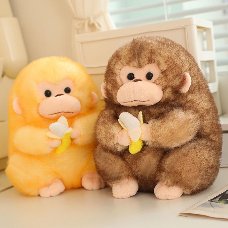 Cute Cute Little Monkey Doll Plush Toy Gorilla Doll Children Soothing Rag Doll Boy Birthday Gift