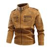 Waschen von Vintage-Lederkleidung, Wasch- und Ausbleichvorgang, starker Belastungsprozess, gut aussehend