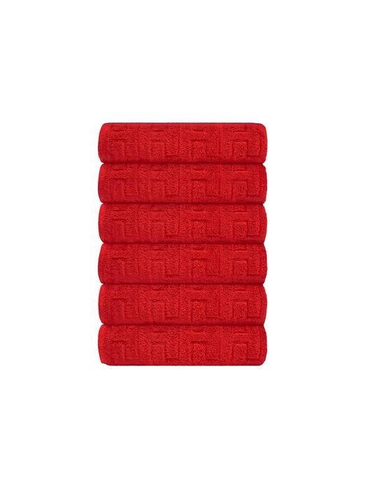 TETO 6P Signature Red Supima Towel 230g Red 230g