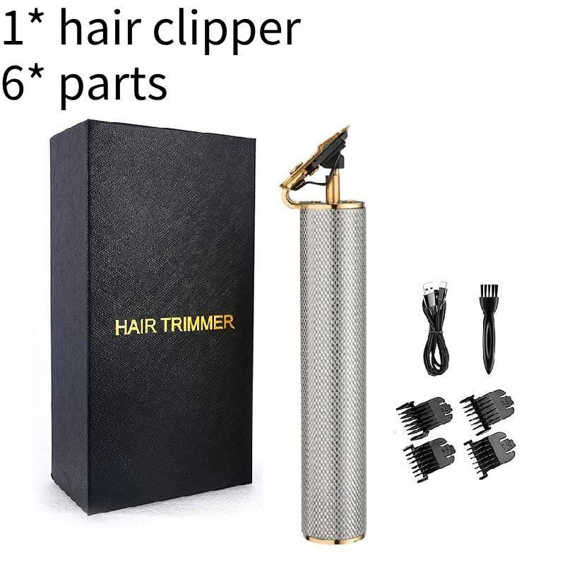 Electric Hair Clipper Usb Charging Snake Pattern Ceramic Material Cutter Head