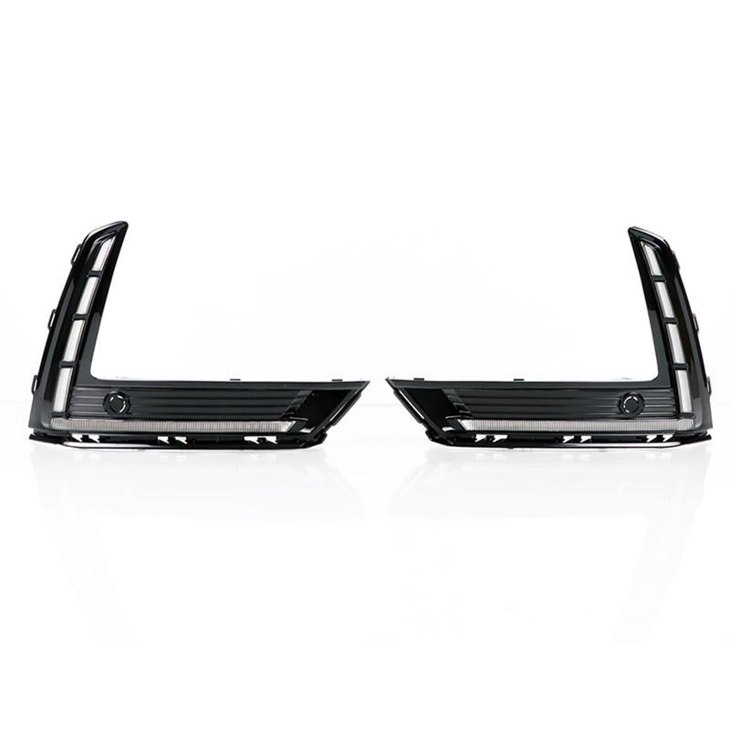 Powerful LED DRL Fog Lights With Amber Sequential Turn Signal Driving Lights For Honda CRV  2024 Front Bumper Fog Lamps