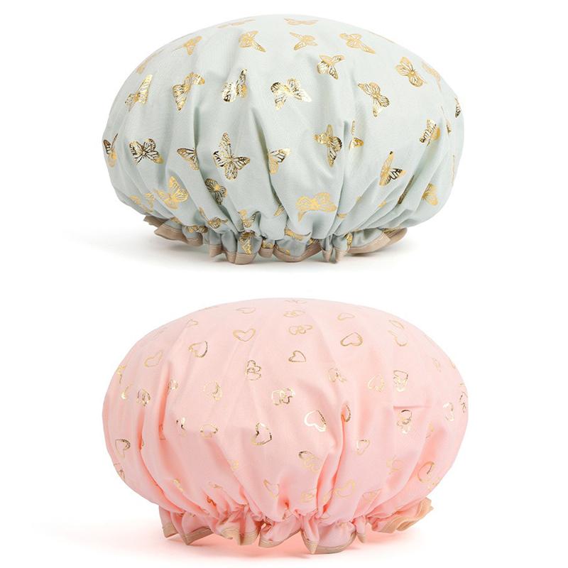 Shower Caps Waterproof  Donuts for Hair Bathing Cap for Women Swimming Cap Shower Shower Suit Bonnet Douche