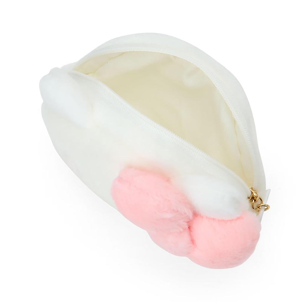 Sanrio Hello Kitty Pouch On a Fluffy 661465 Face-Shaped (Napping Cloud)