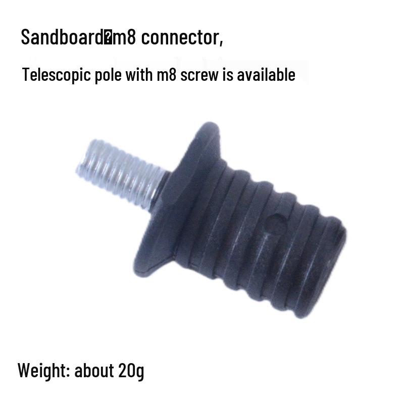 M8 Conversion Head with Roller Brush Connector for Latex Paint Coating