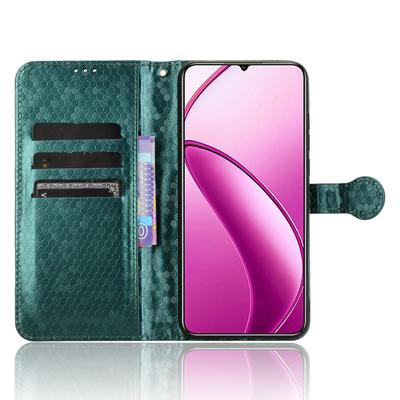 Dla Oukitel C53 Etui Portfelowe Wytłoczony Wzór Kropek Skórzane PU Pokrowiec na Telefon