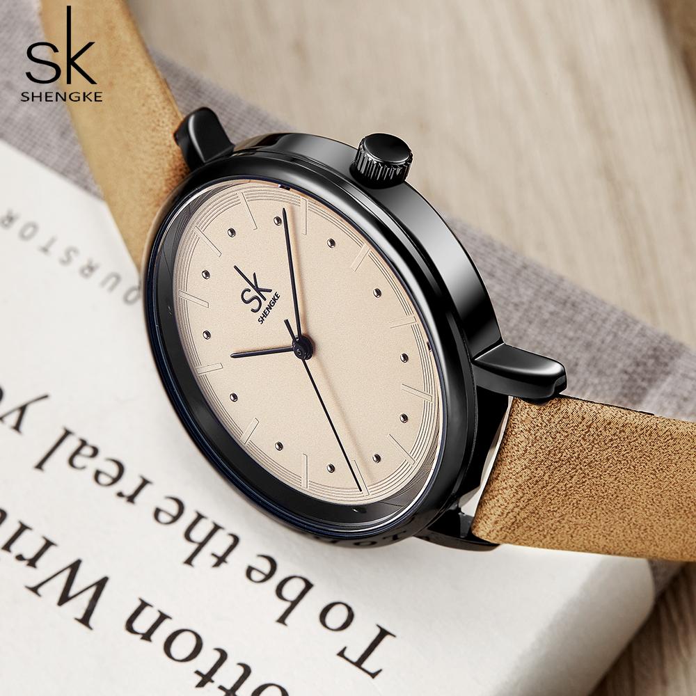 Shengke Sample Styles Ladies Watches Original Design Women's Quartz Wristwatches Best Gifts Clock