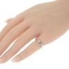 Cartier B4085149 #9(JP Size) Ring K18 White Gold Women