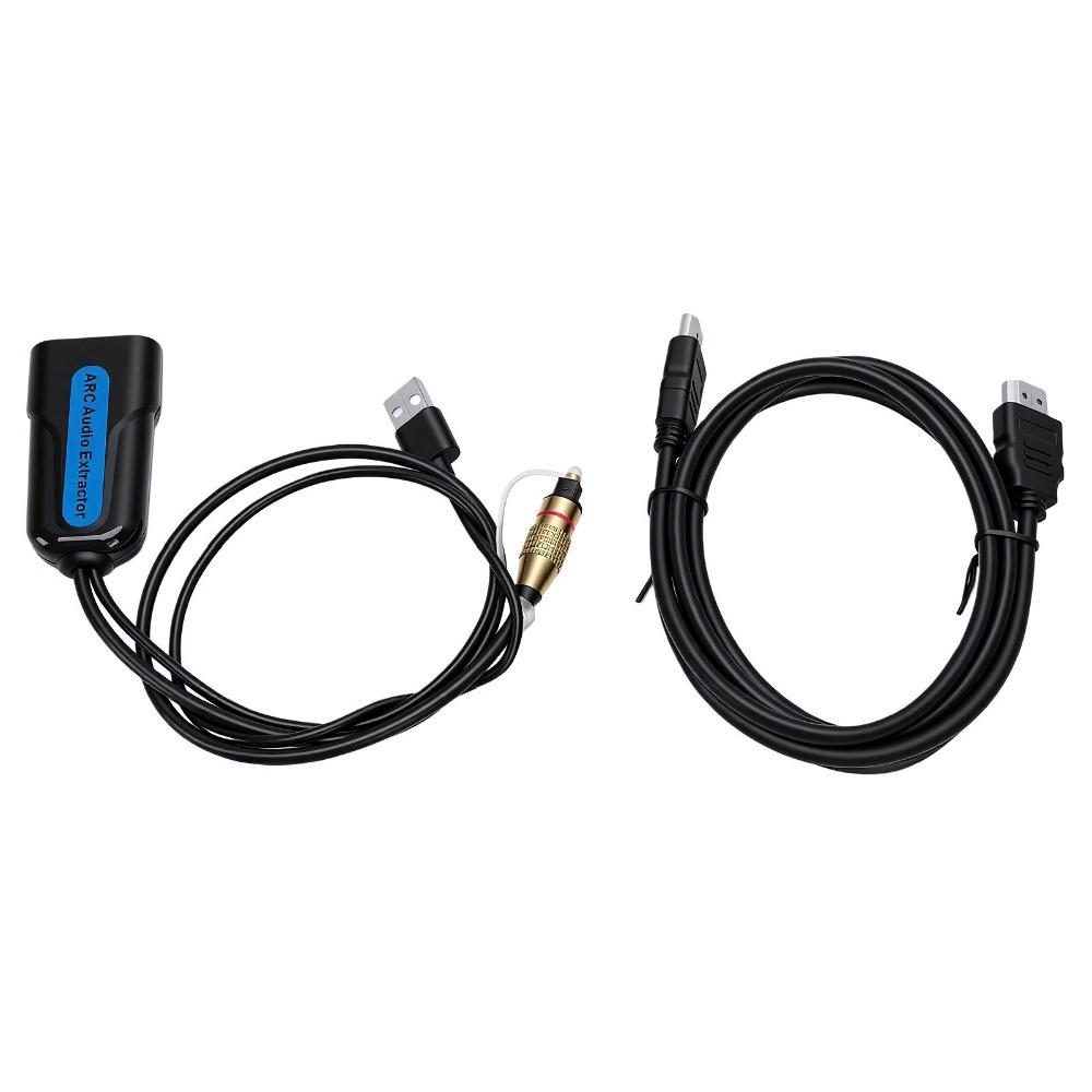 5.1 Digital Audio Digital Audio Converter Optical Output ARC Sound Adapter Amplifier