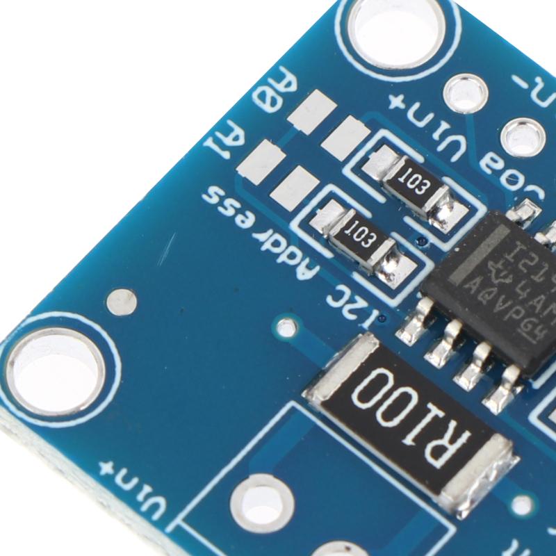 1/3/5Pcs Ina219 Module Blue Board Diy 3V-5V Iic I2C Mcu-219 Bidirectional Current Power Supply Monitoring Sensor Module