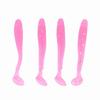 50PCS 5cm Soft Plastic Fishing Lures T Tail Grub Worm Baits Fish Tackle Accessory