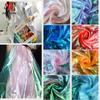 100x150cm Holographic Fluorescent Voile Organza Tulle Fabric Shiny Gauze for Wedding Decor Stage Costumes Doll Clothes DIY Craft