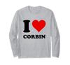 I Love Corbin Long-Sleeve T-Shirt