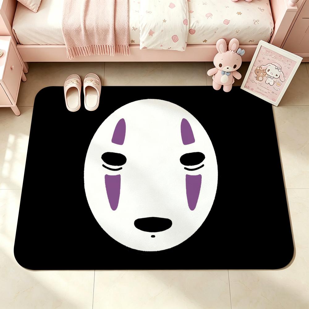 IP-No-FaceS Floor Mat Bedroom Carpet, Bathroom Foot Mat, Doormat, Non-Slip Absorbent Multi-Use