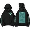 Saja Boys Glow in The Dark Adult Hoodie KPop Demon Hunters Graphic Printing Sweatshirts Long Sleeve Hooded Pullovers Men