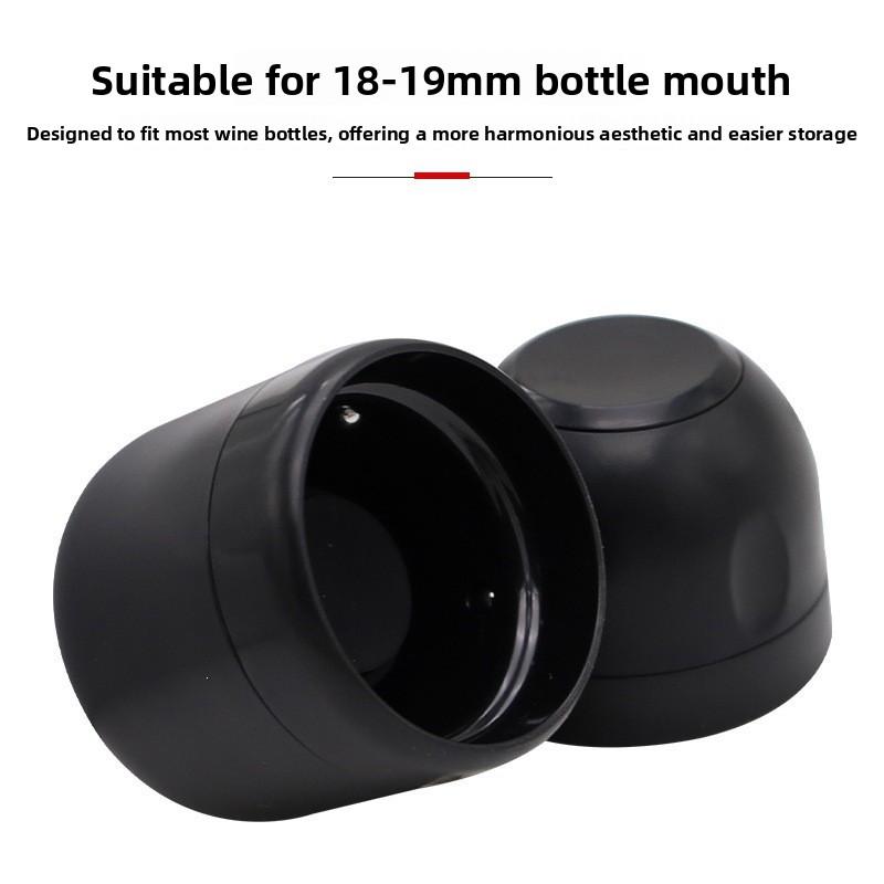 Red Wine Bottle Stopper - Home-use Sealing Wine Stopper - Glass Bottle Stopper - Mini Pull-out Freshness Preservation Stopper - Wine Vacuum Stopper