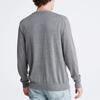 Calvin Klein Minimalist Comfortable Warm Long Sleeve Sweater Men sweater Medium-Gray 40QM317-030