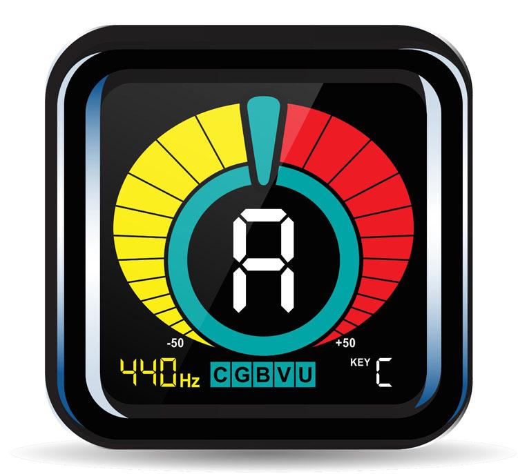 KLIQ Universal Color Screen Tuner for Guitar, Bass, Violin, and Erhu tfgu+j#j#j#j#u+u+$*&fg$*&lo