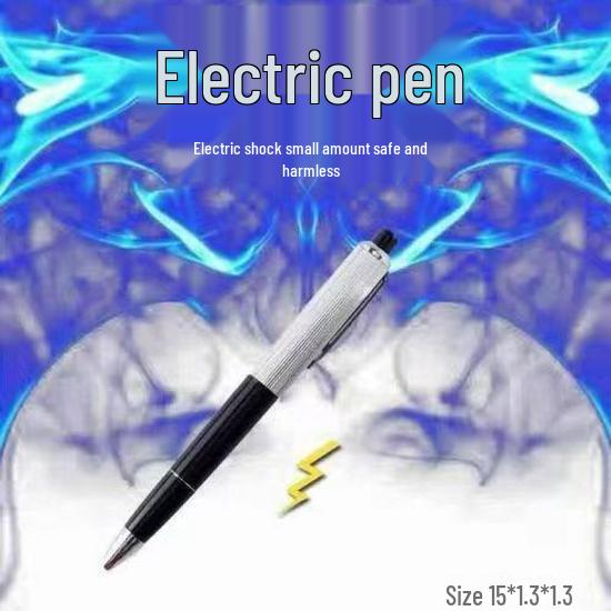 Prank Electric Shock Pen Toy - Refreshing Gift for Students
