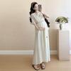 Spring/Summer 2026 Maternity Cover-Up Top & Camisole Dress: Vacation Style Two-Piece Set