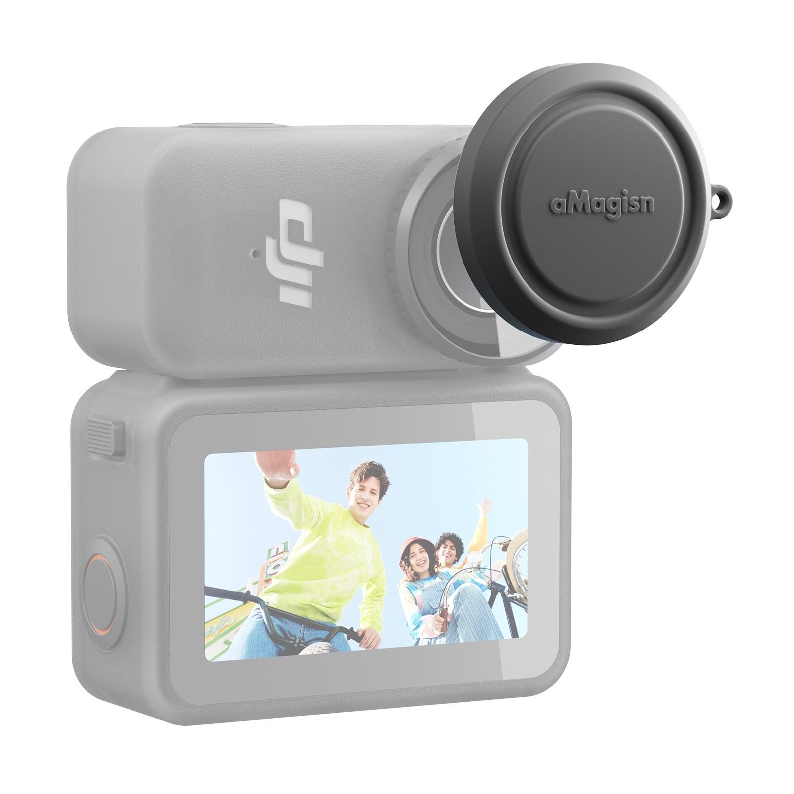 

AMAGISN For DJI Osmo Nano Dustproof Camera Lens Cap Anti Scratch Silicone Protective Cover