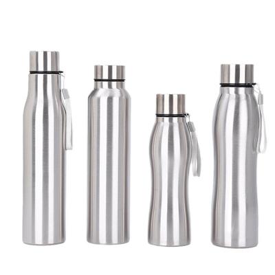 1000ml High Quality Stainless Steel Sport Water Bottle Single-layer Rugged Water Cup Metal Flask Drinkware Sports Gym Camping
