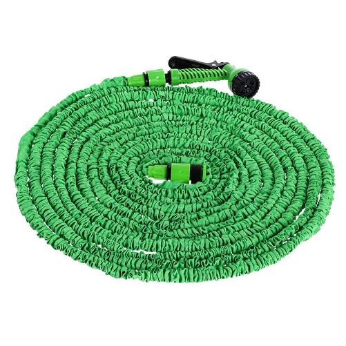 

25-150FT Expandable Garden Hose Flexible Garden Water Hose for Car Hose Pipe Watering Irrigation Hose With Spray Gun 100ft зелёный