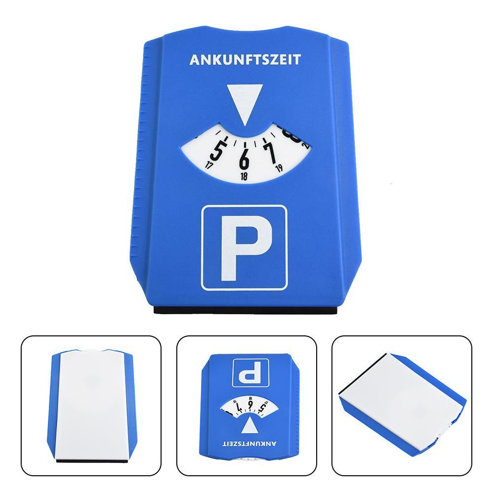 1/2pc Parking Meter According to German Road Traffic Regulation (STVO) for Cars Cardboard Parking Disc Ideal for Cars Daily Use